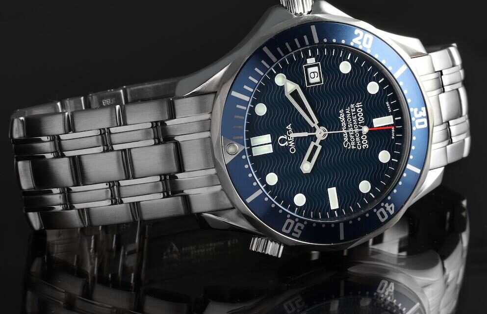 Omega Replica Seamaster Diver 300M James Bond Quarz Stahl 2541.80.00